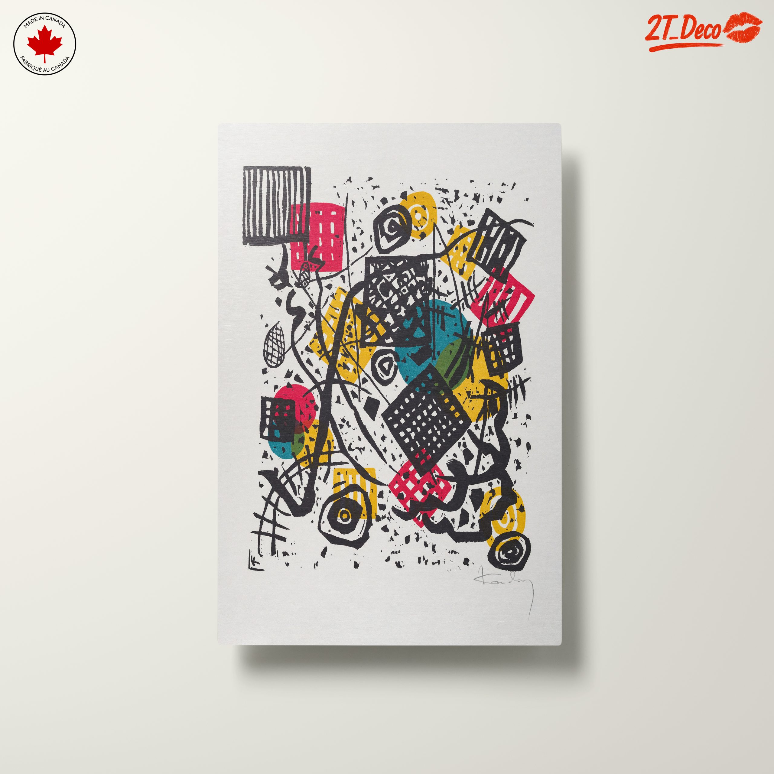 Colorful Abstract Geometric Art 2 - Image 10