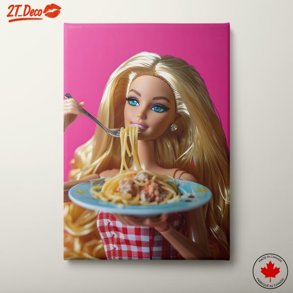 Stylized Abstract Food Representation with Doll