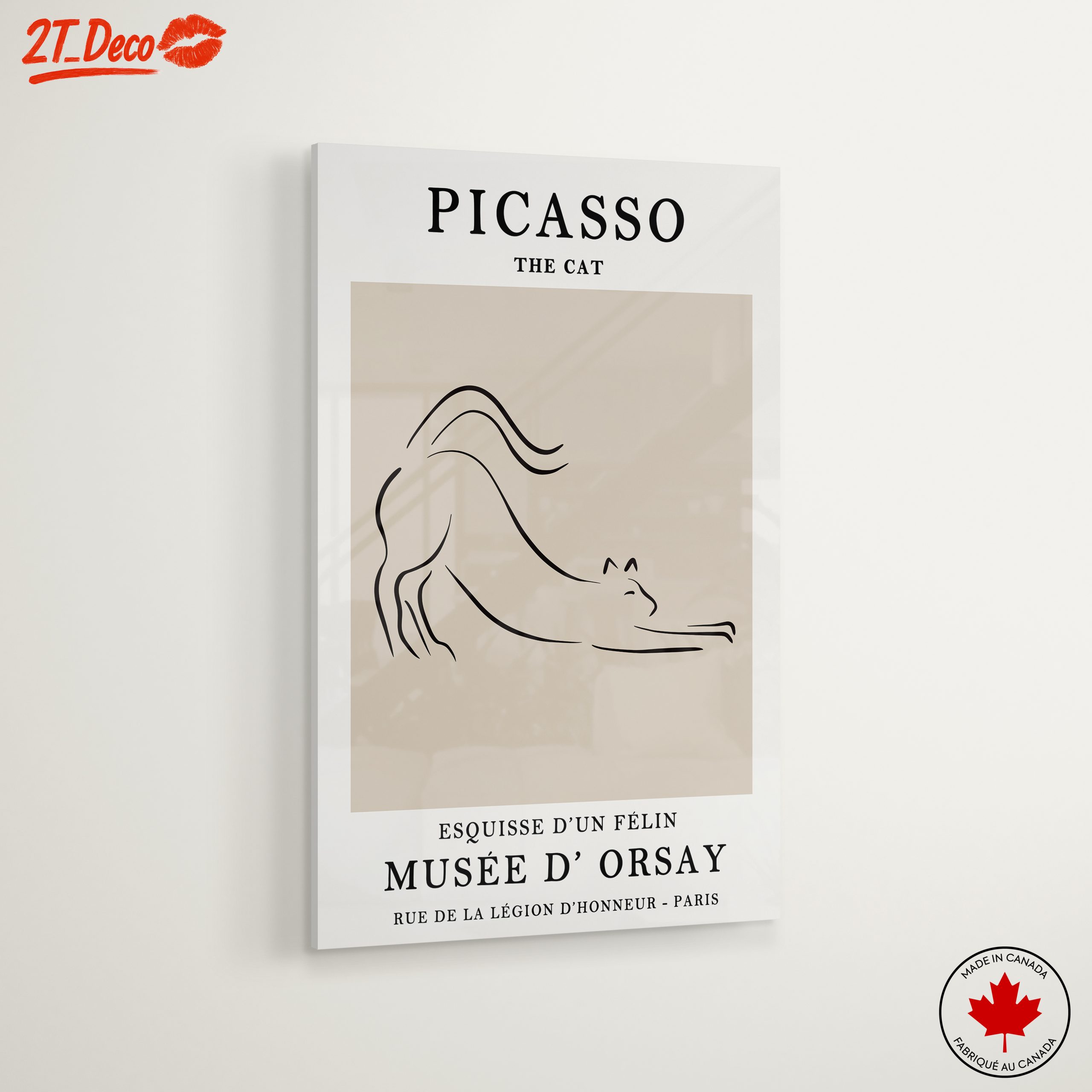 Stylized Portrait of Picasso the Cat - Image 6