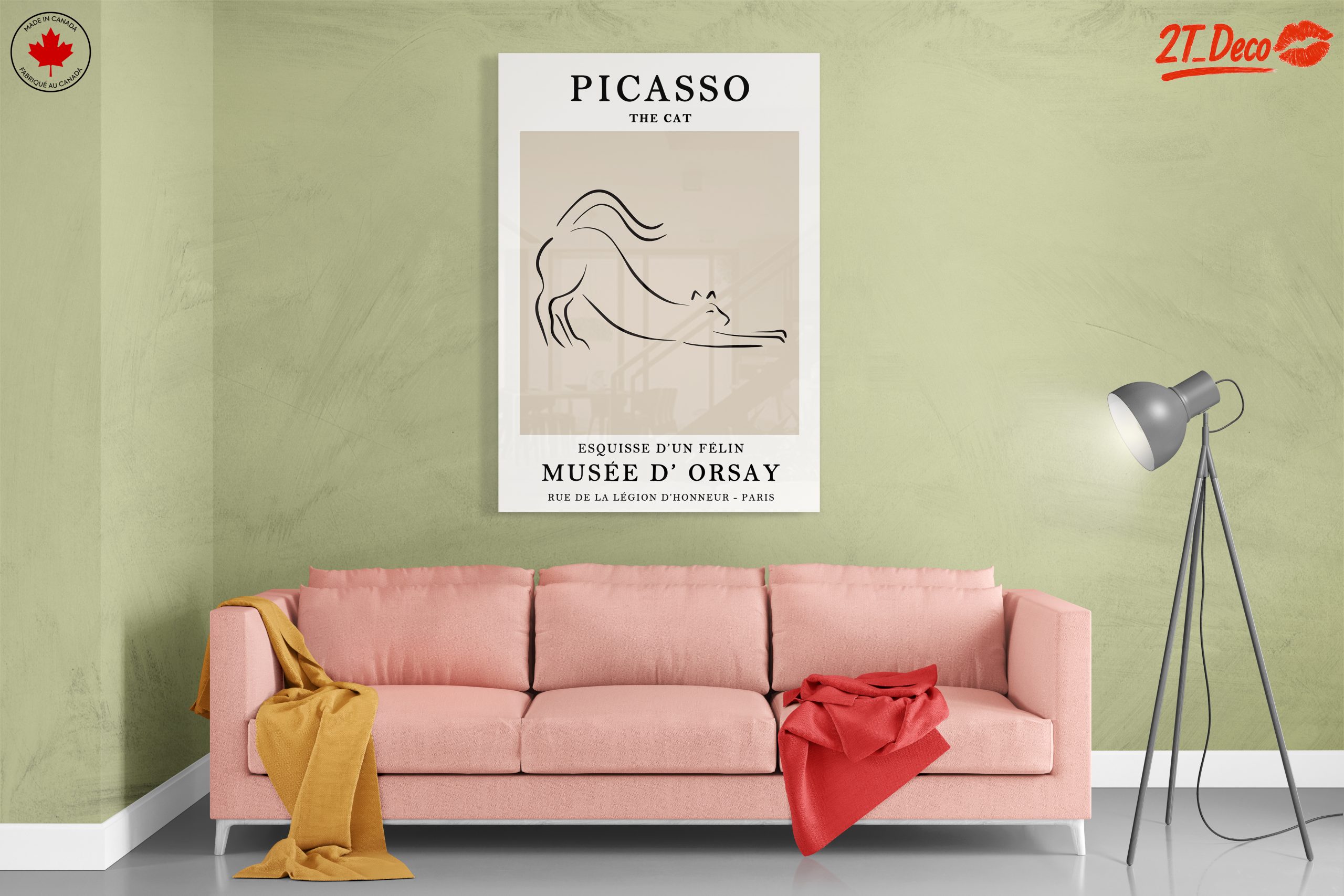Stylized Portrait of Picasso the Cat - Image 7