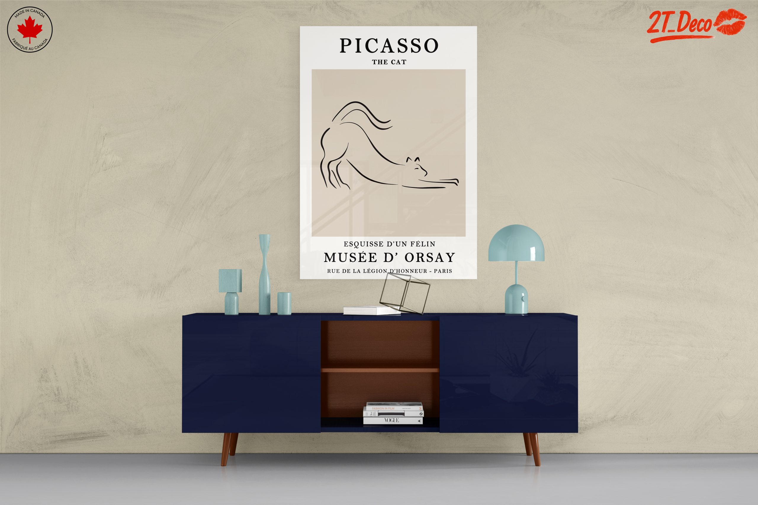 Stylized Portrait of Picasso the Cat - Image 8