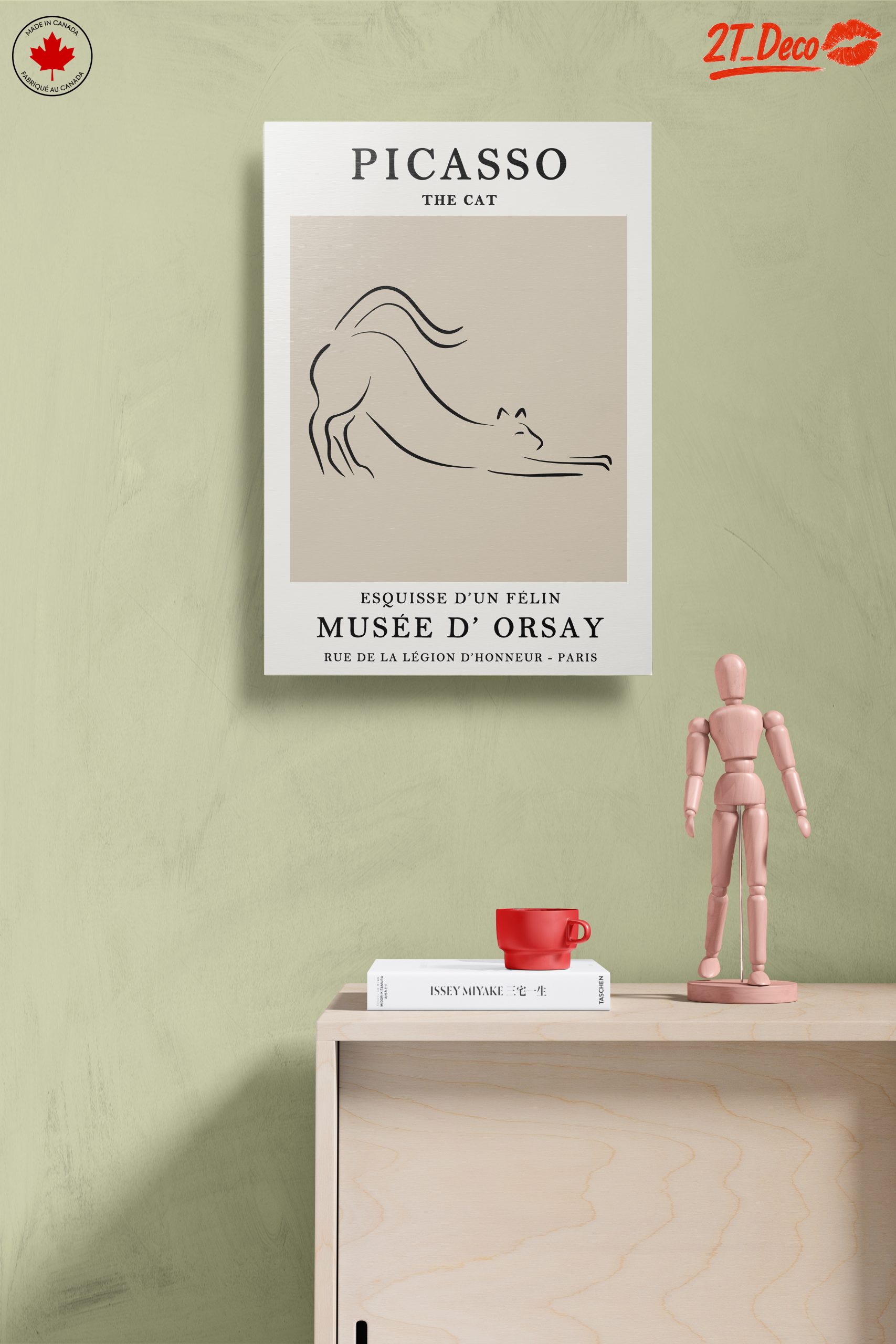 Stylized Portrait of Picasso the Cat - Image 14