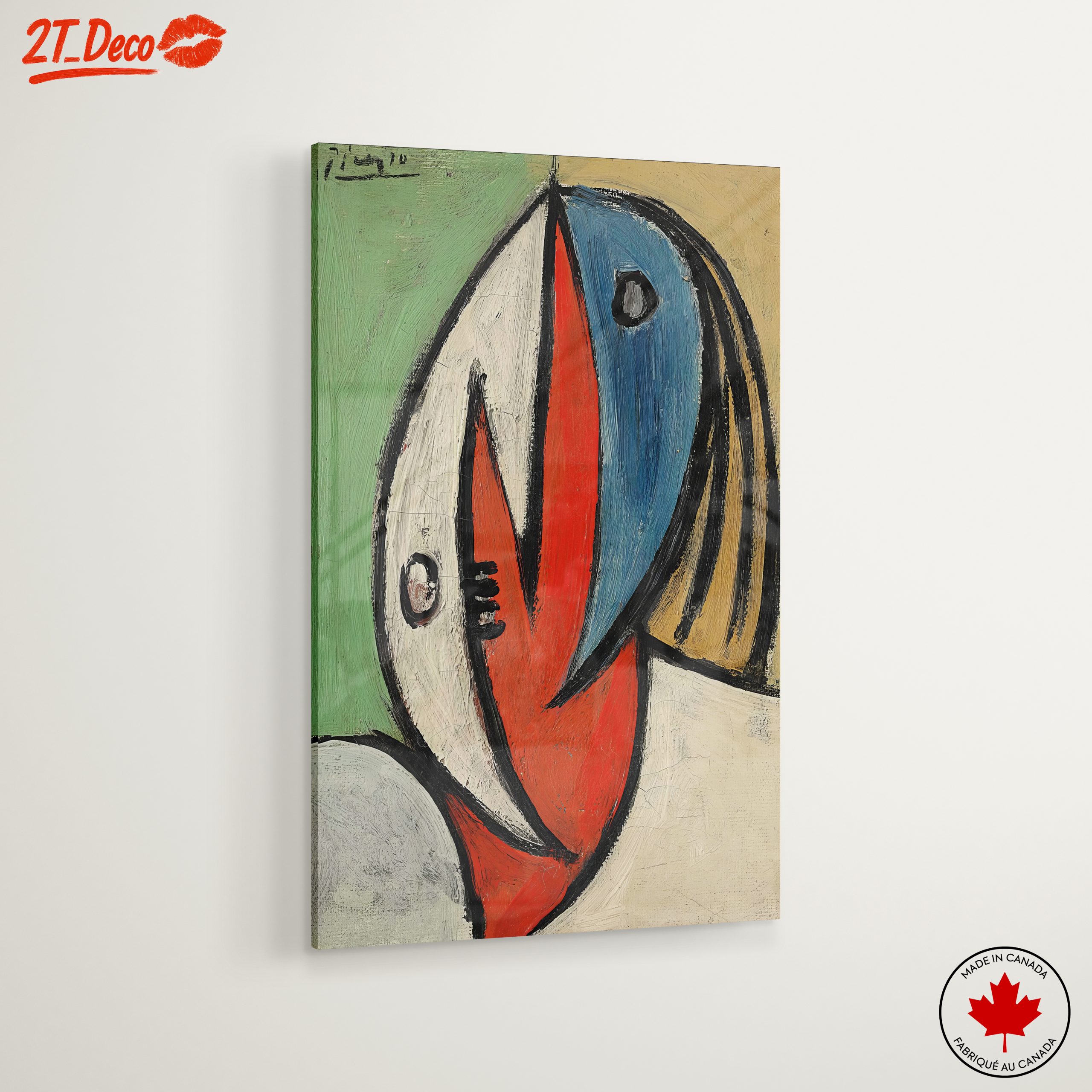 Bold Abstract Faces Art 2 - Image 6