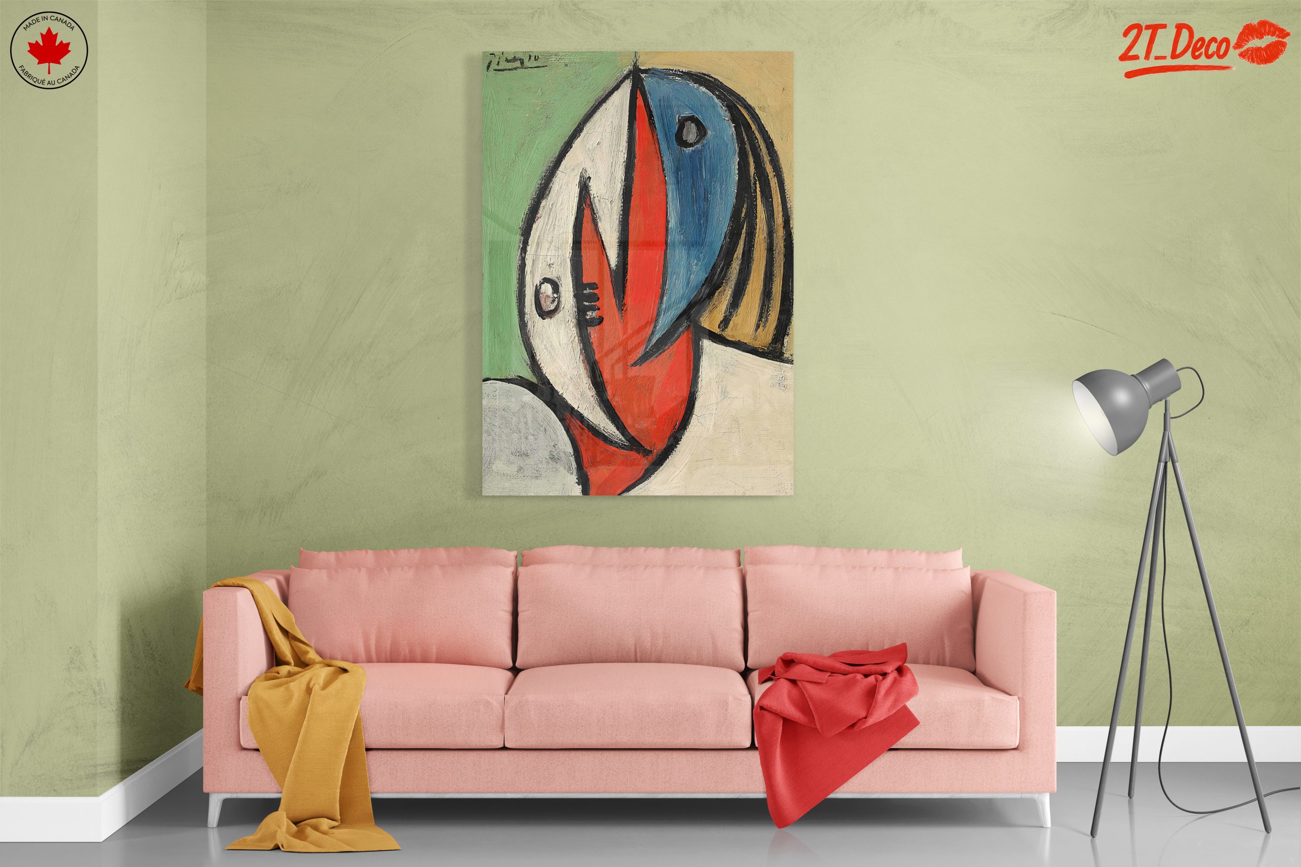 Bold Abstract Faces Art 2 - Image 7