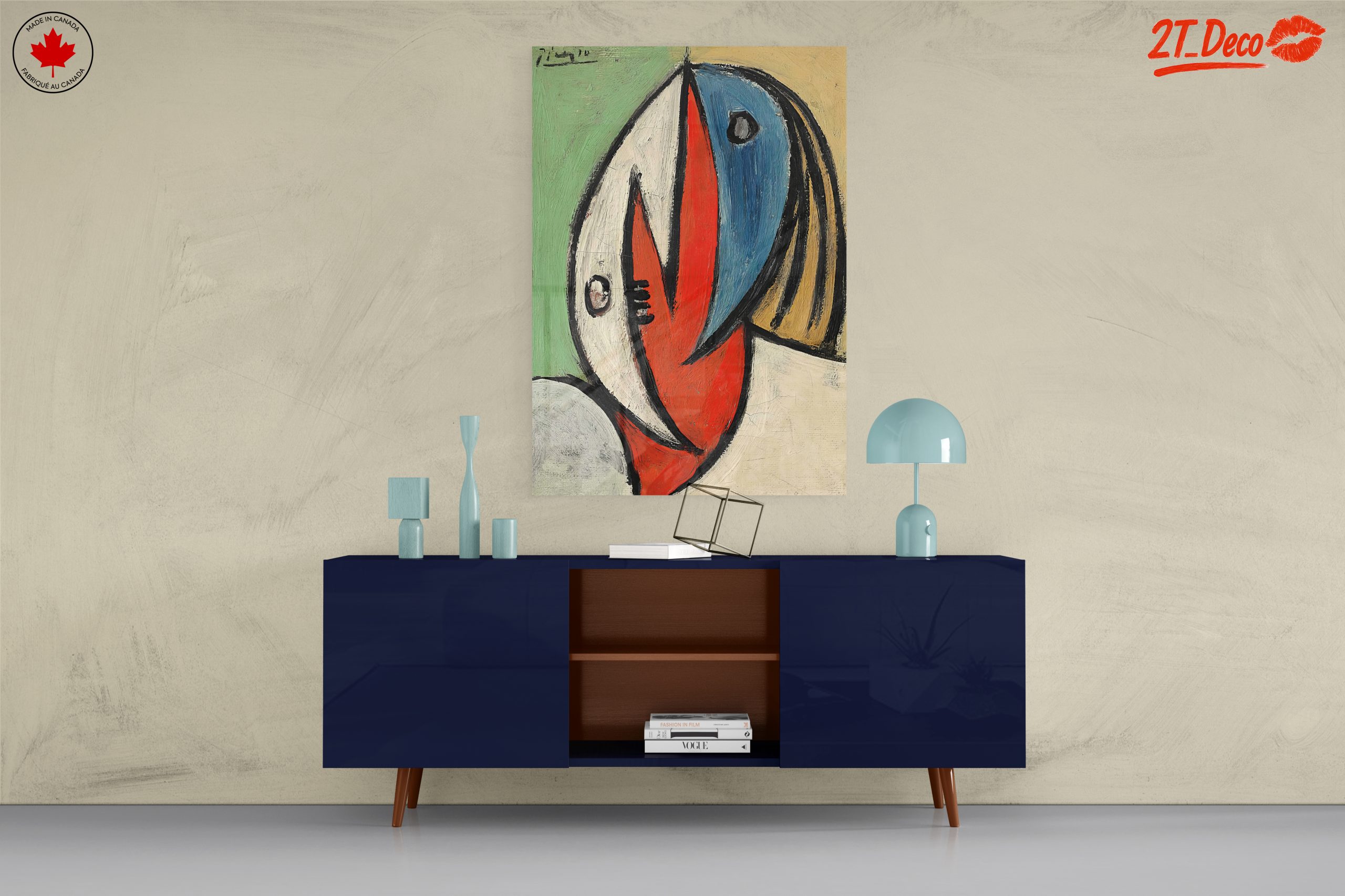 Bold Abstract Faces Art 2 - Image 8