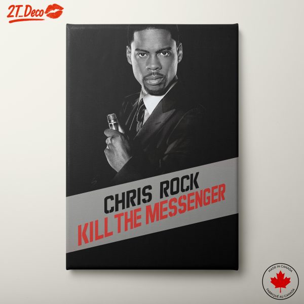 Chris Rock Comedic Monochrome Art