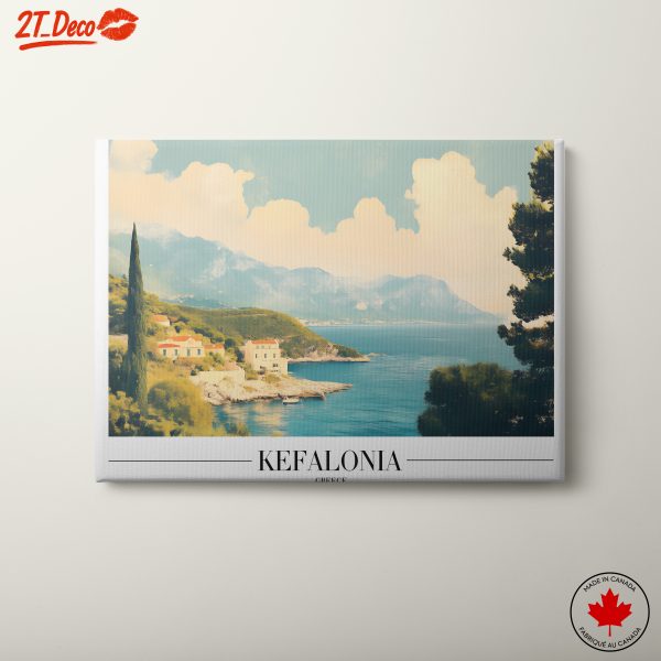 Kefalonia Coastal Landscape Art