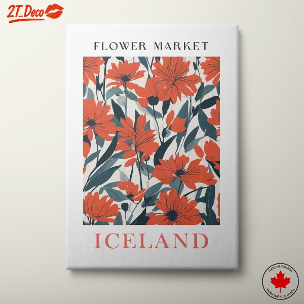 Flower Market Design Featuring Vibrant Blooms