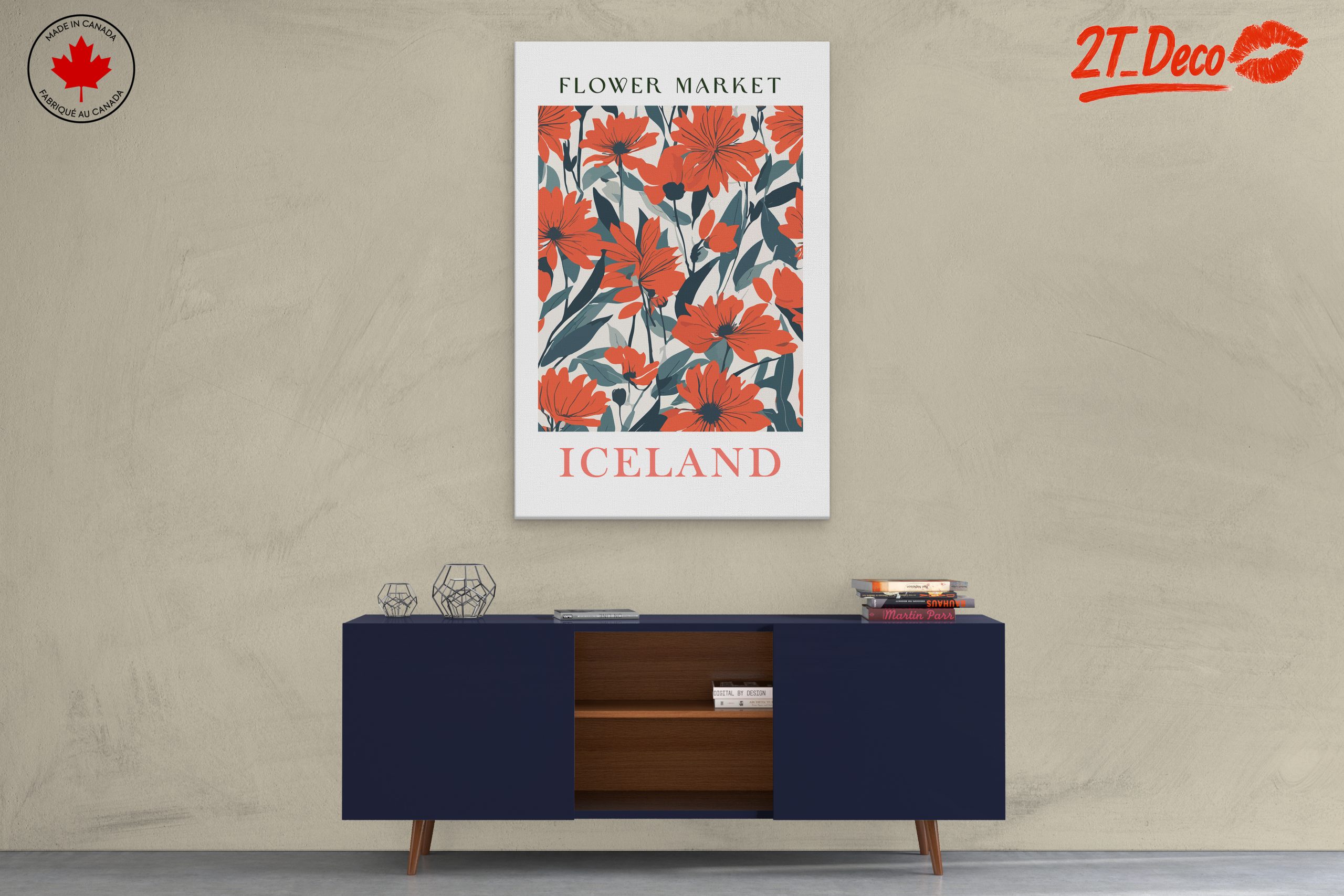 Flower Market Design Featuring Vibrant Blooms - Image 3