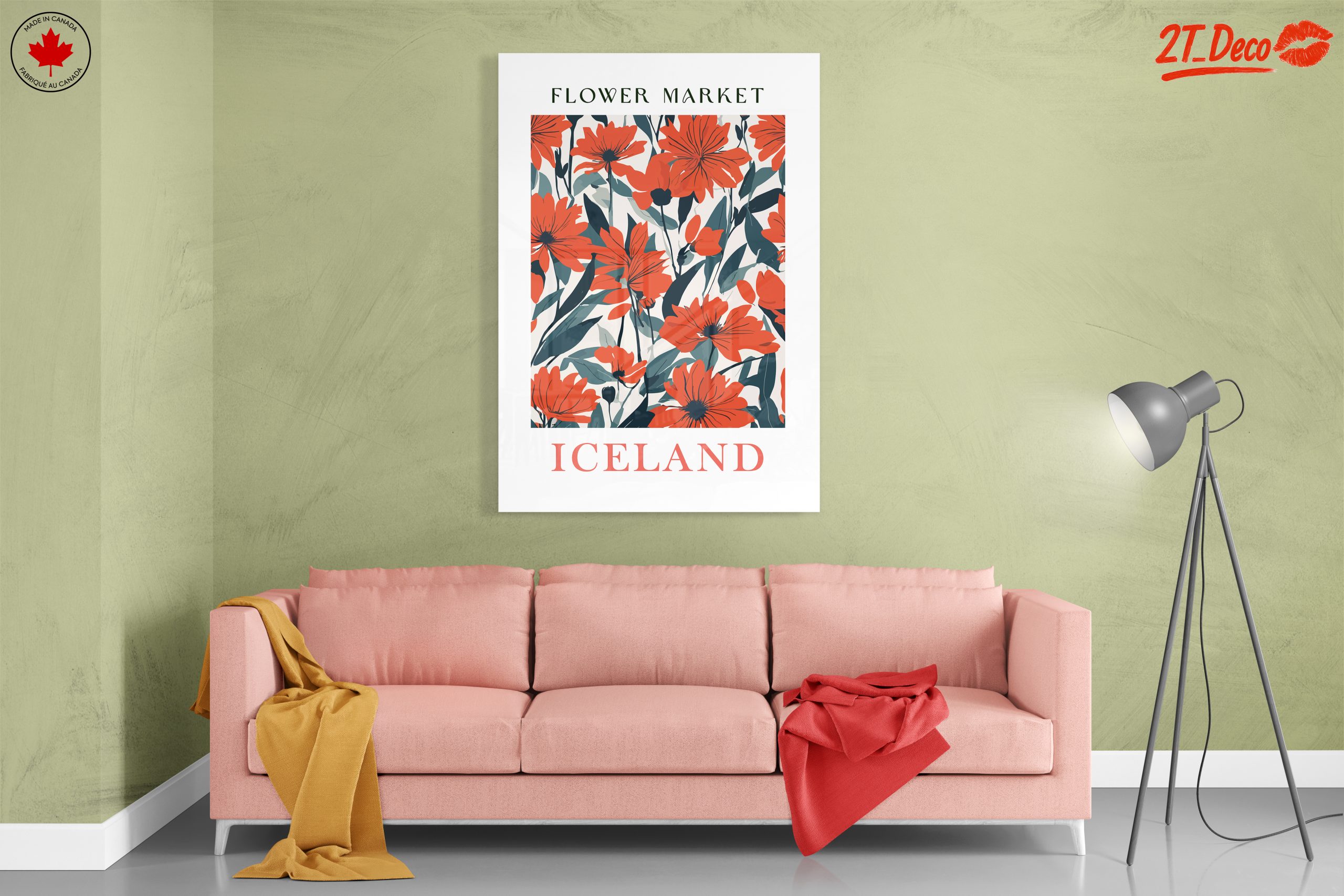 Flower Market Design Featuring Vibrant Blooms - Image 7