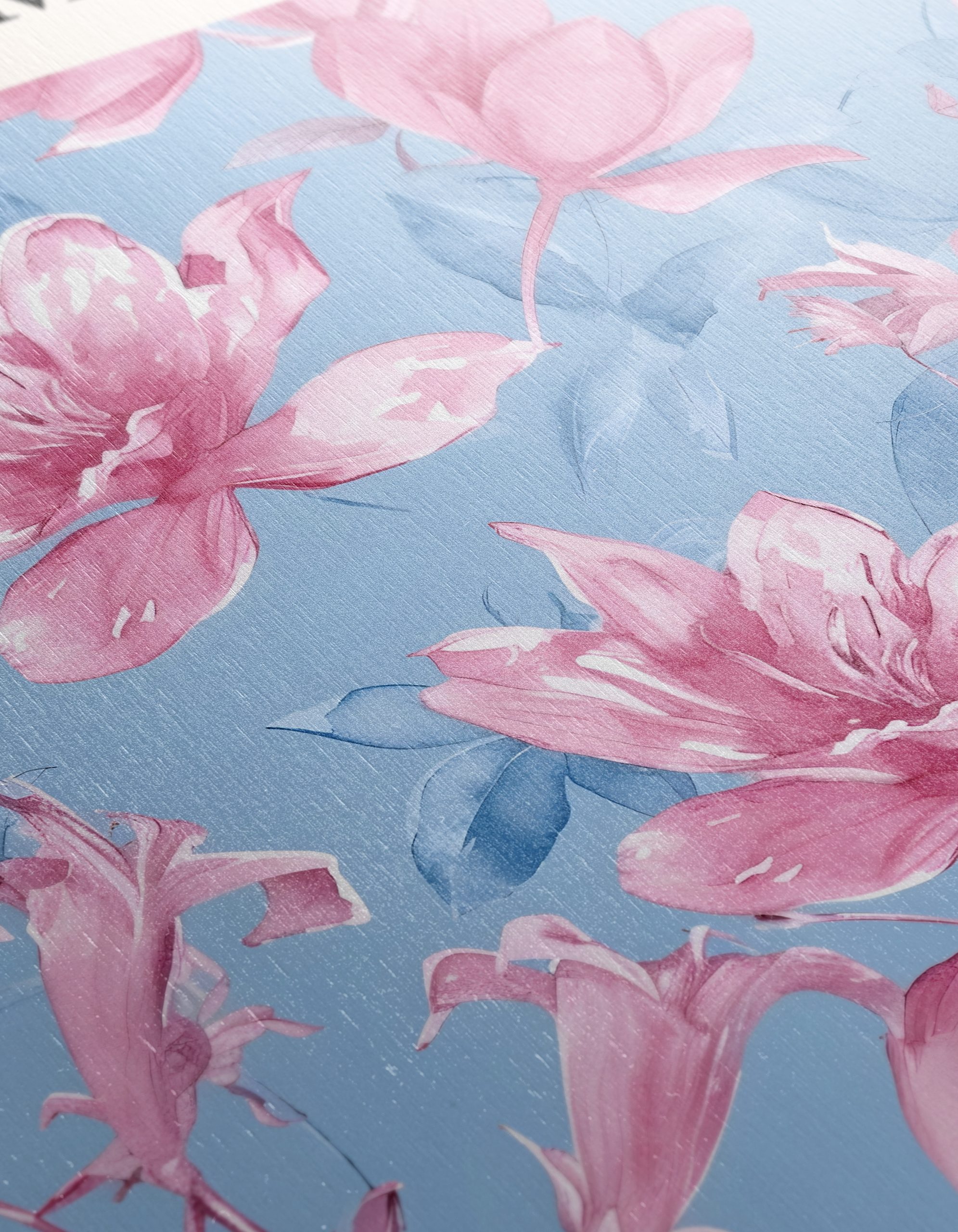 Flower Market Art with Pink Blooms - Image 12