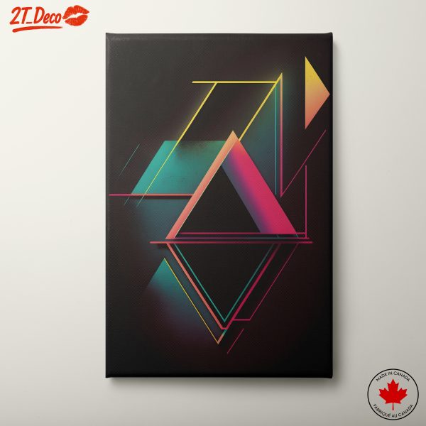 Vibrant Geometric Abstract Artwork 10