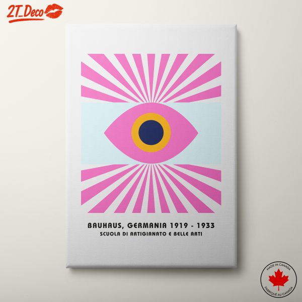 Bauhaus Eye Design Art