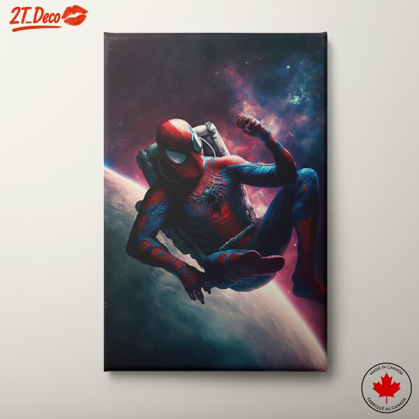 Dynamic Spiderman Adventure in Space