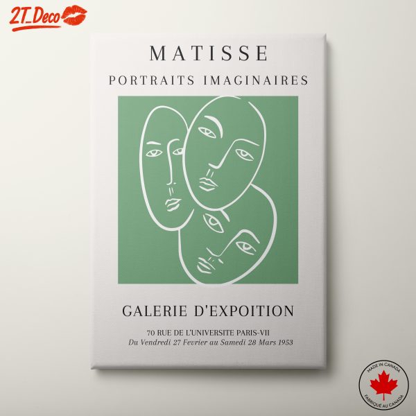 Abstract Portraits Inspired by Matisse
