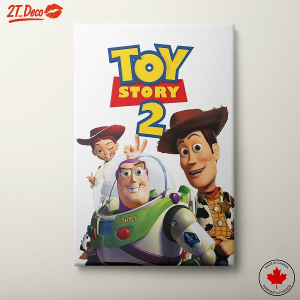 Toy Story 2 Animated Characters Poster