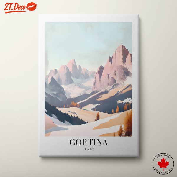 Breathtaking Adventure Landscape of Cortina, Italy