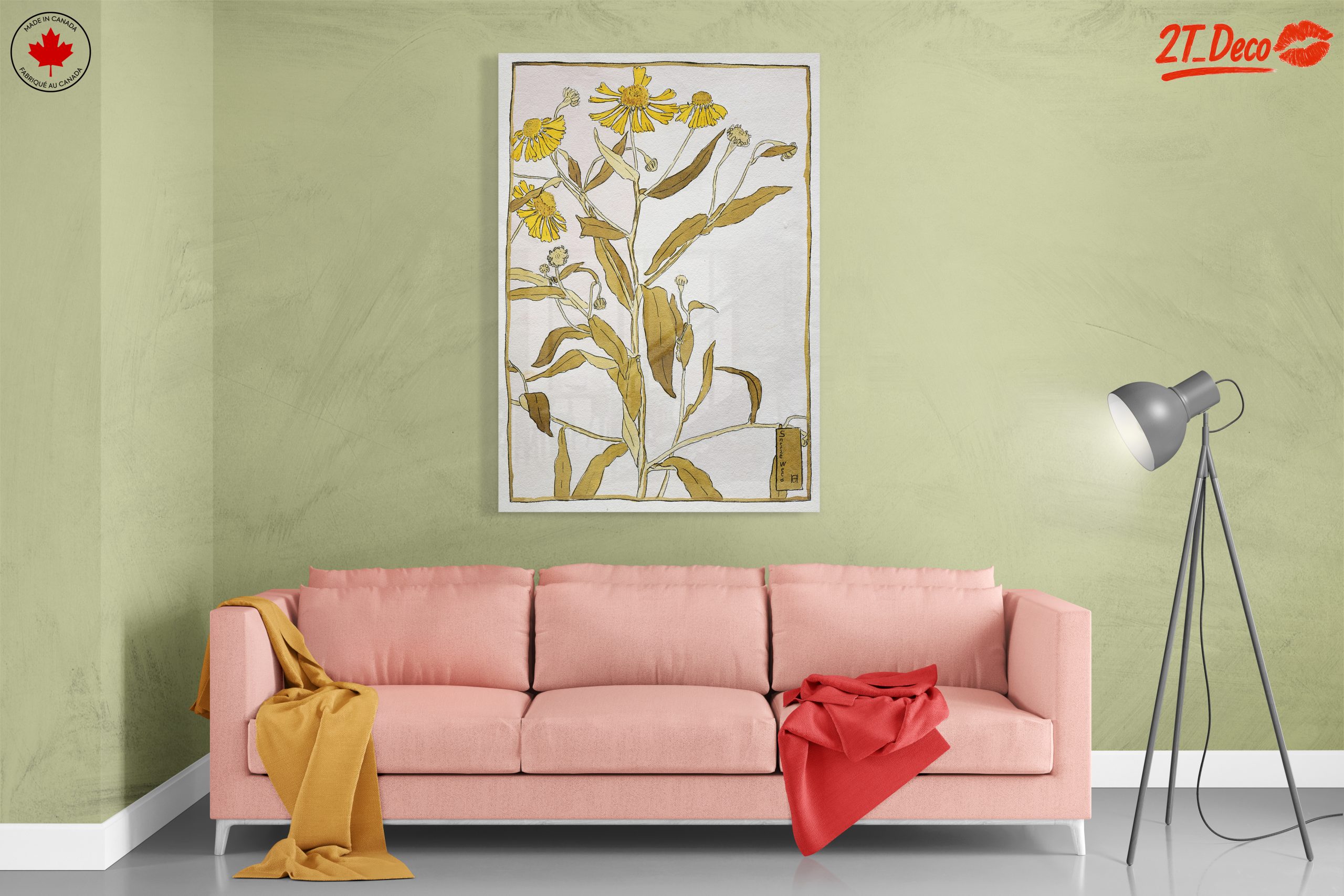 Sneezeweed Botanical Artwork - Image 7