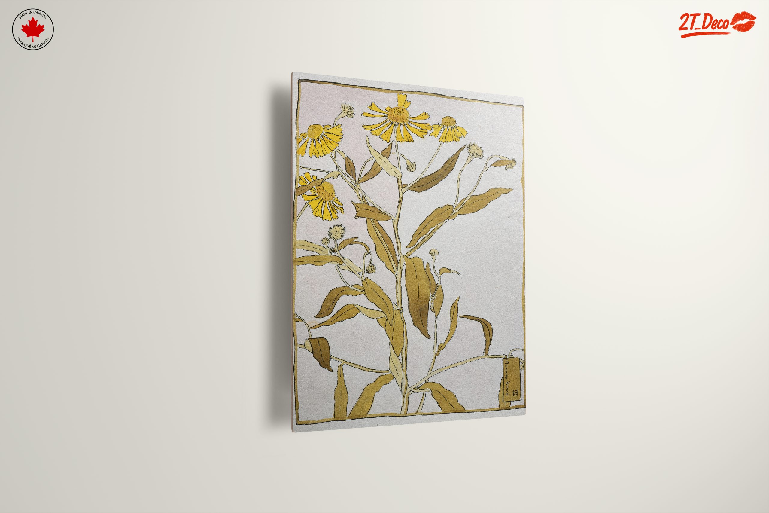 Sneezeweed Botanical Artwork - Image 13