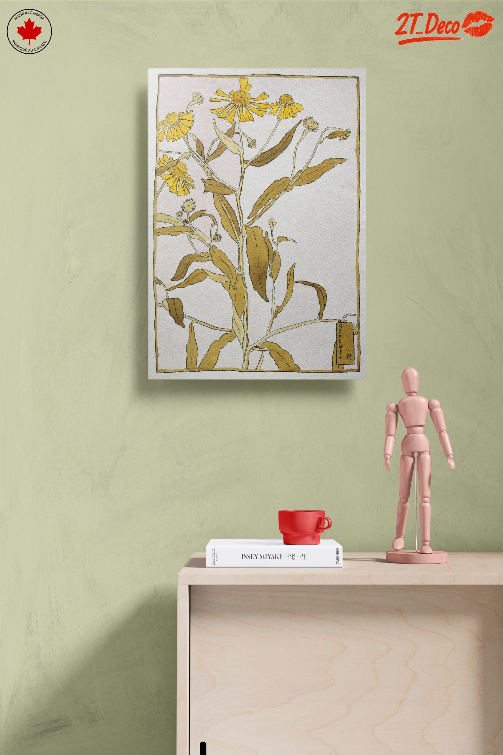 Sneezeweed Botanical Artwork - Image 14