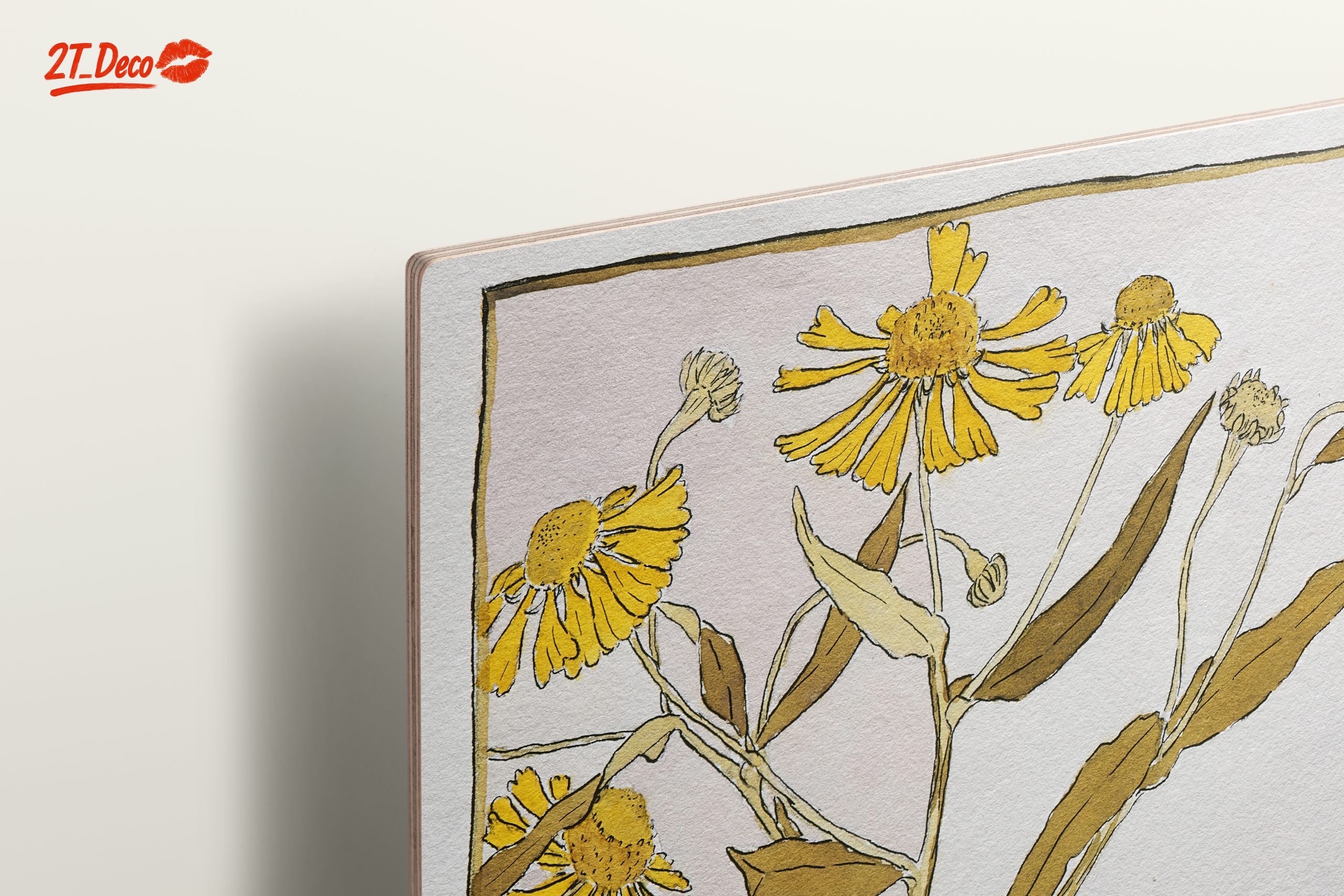 Sneezeweed Botanical Artwork - Image 15