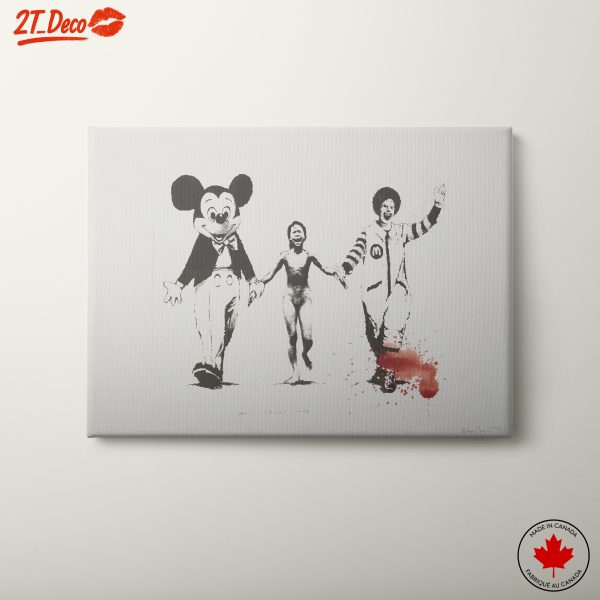 Contemporary Cultural Commentary Art featuring Iconic Figures