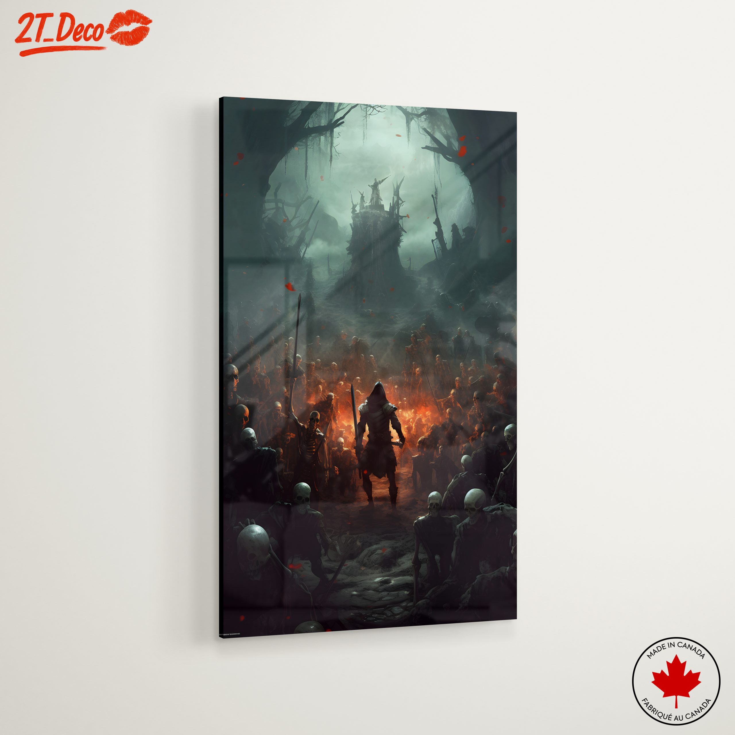 Epic Fantasy Battle Scene with Characters - Image 6