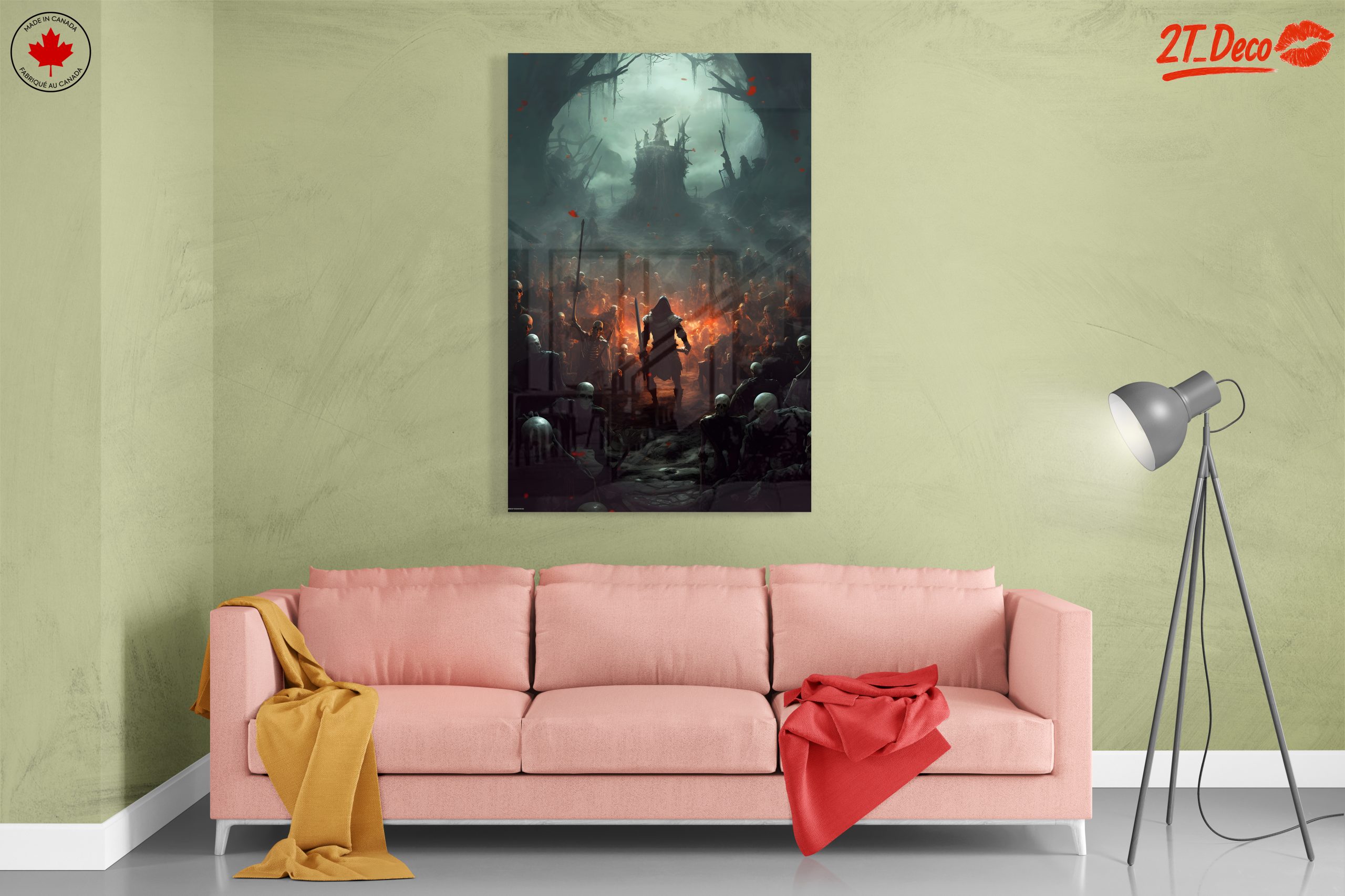 Epic Fantasy Battle Scene with Characters - Image 7