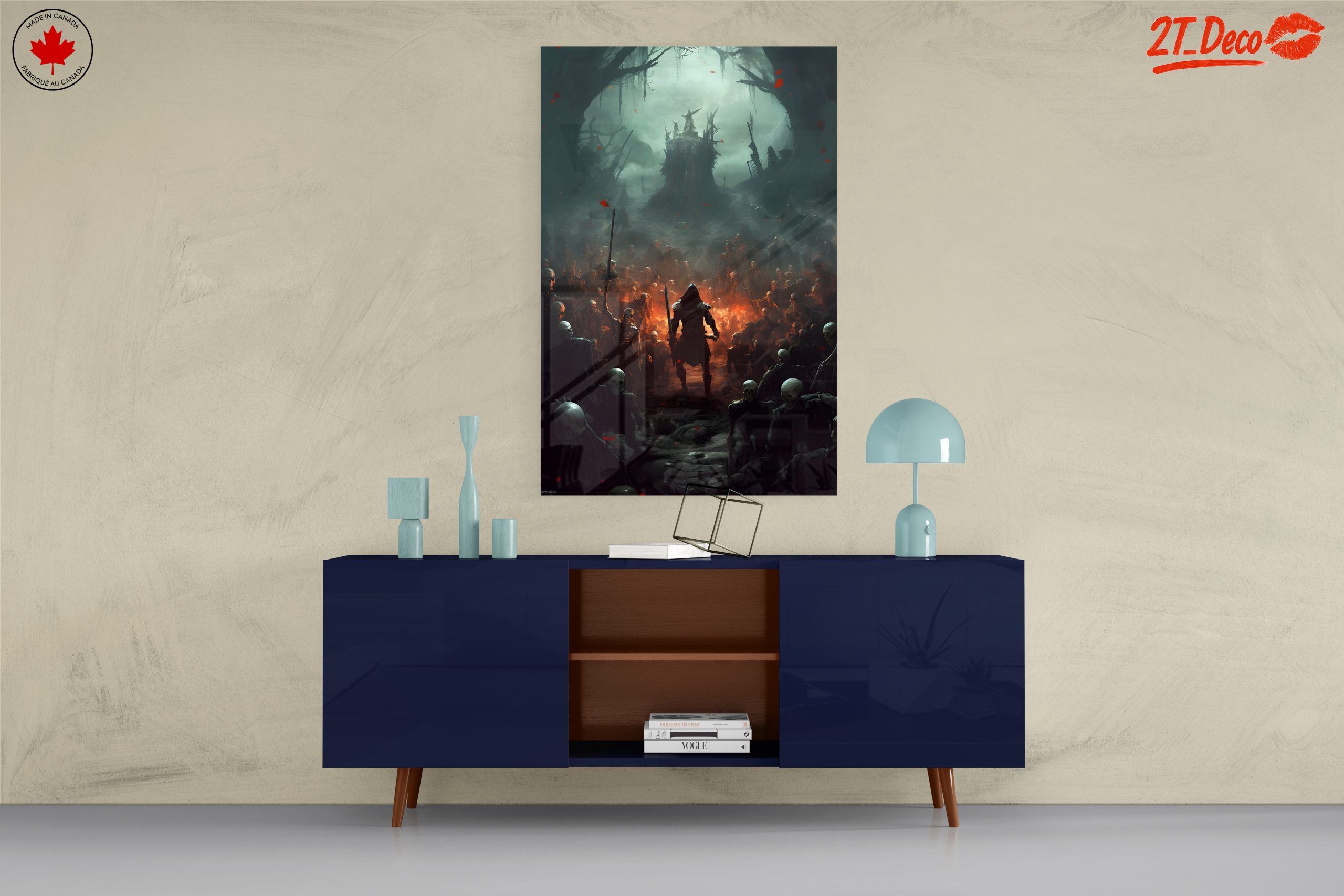 Epic Fantasy Battle Scene with Characters - Image 8