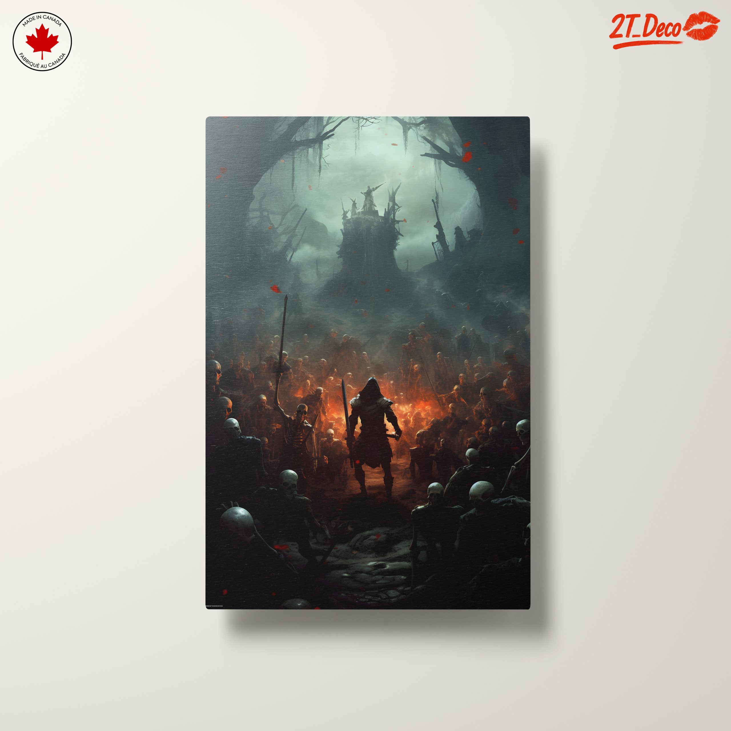 Epic Fantasy Battle Scene with Characters - Image 10