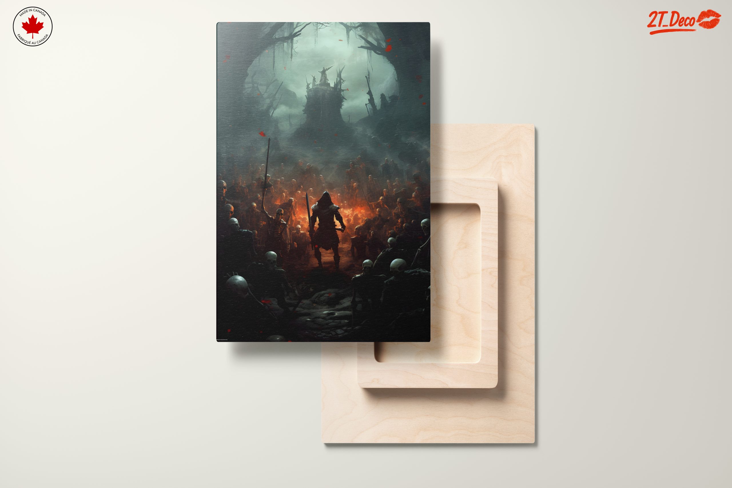 Epic Fantasy Battle Scene with Characters - Image 11