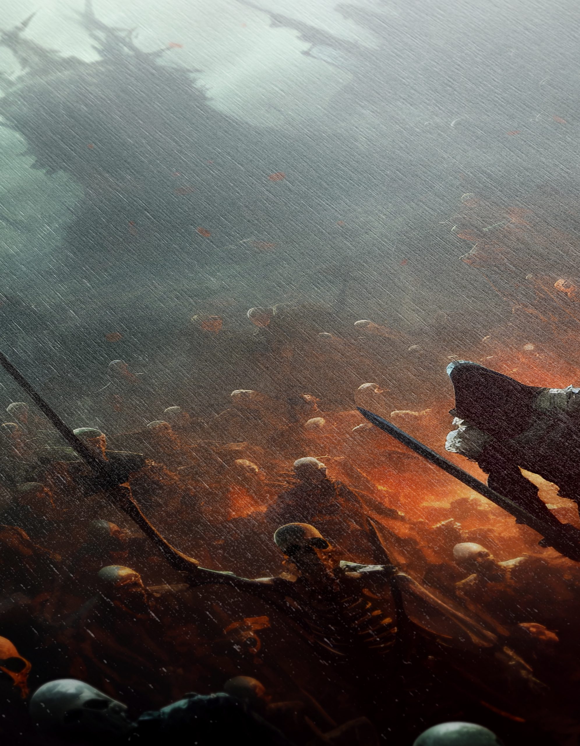 Epic Fantasy Battle Scene with Characters - Image 12