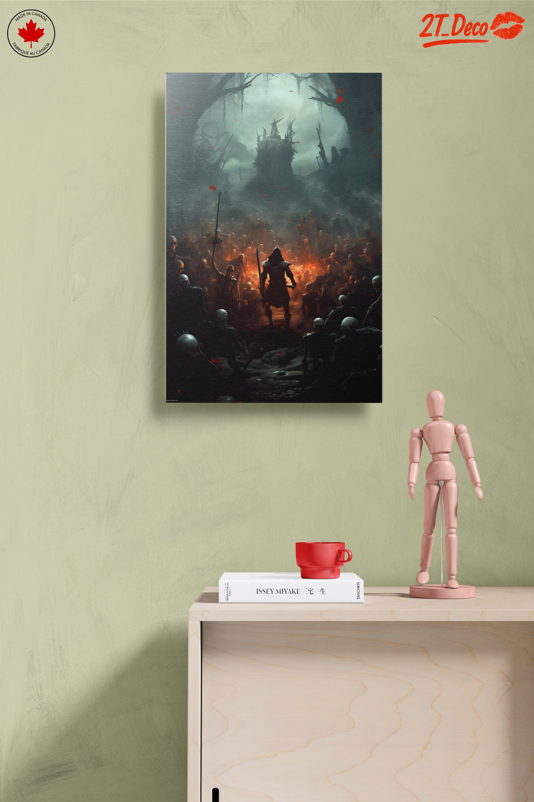 Epic Fantasy Battle Scene with Characters - Image 14