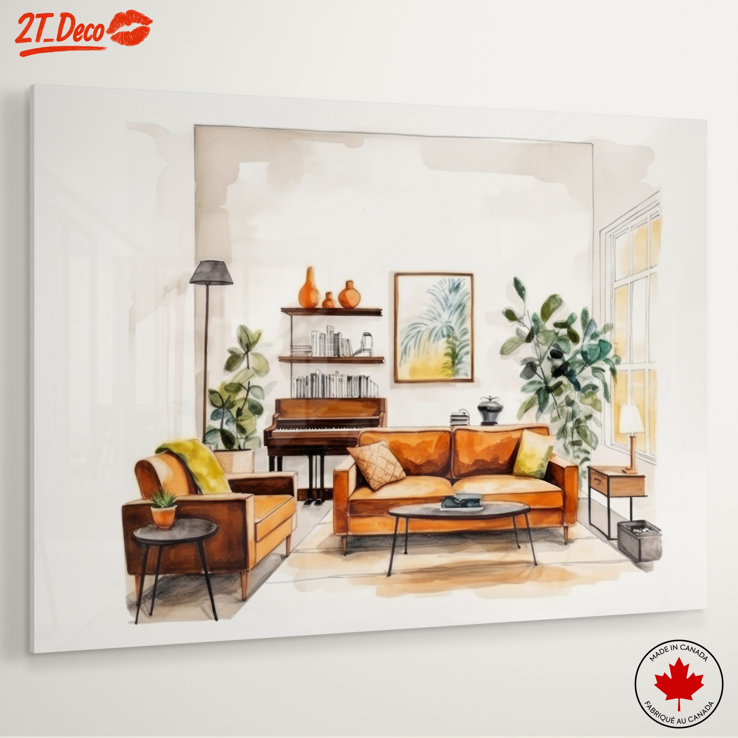Warm and Inviting Living Room Art - Image 6