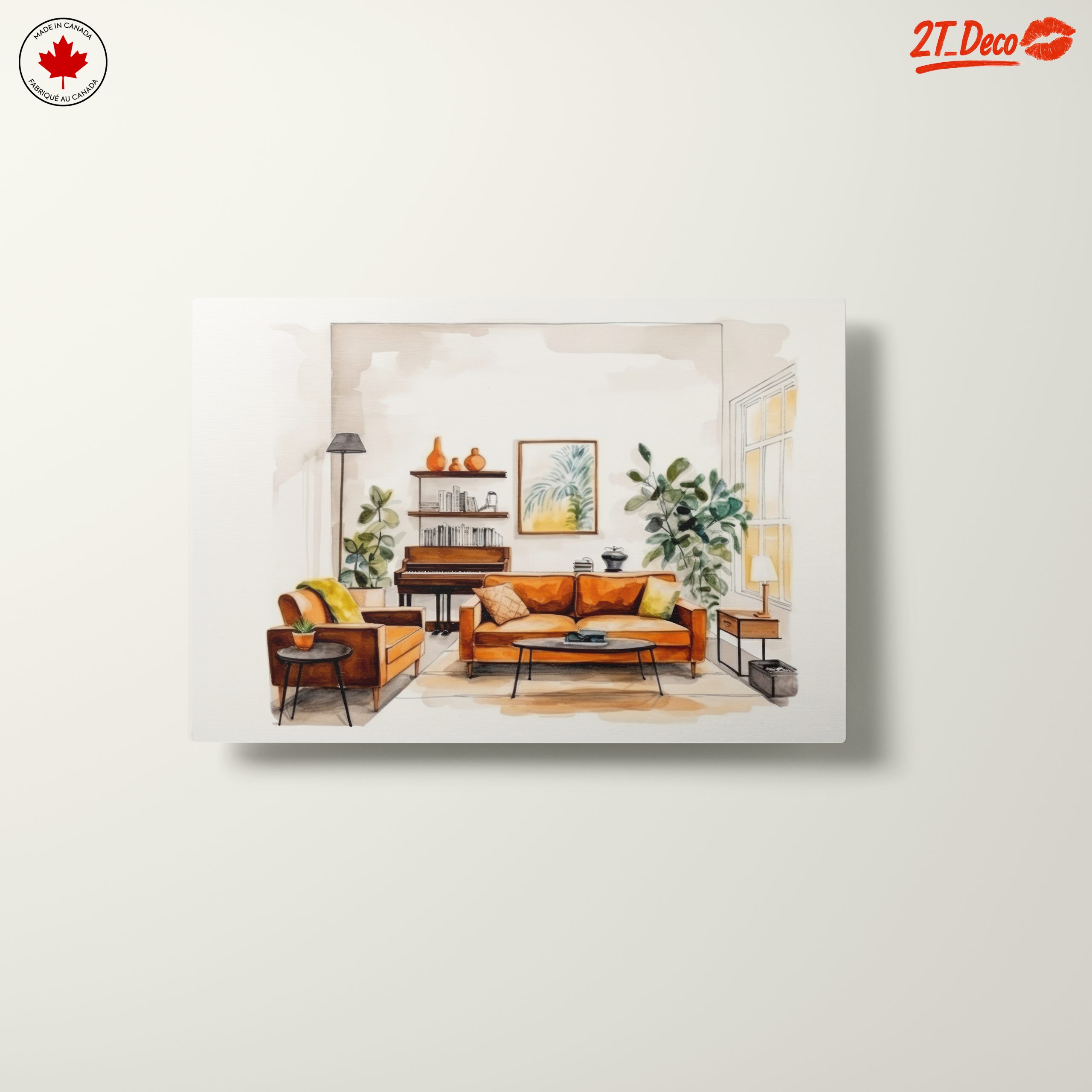 Warm and Inviting Living Room Art - Image 10