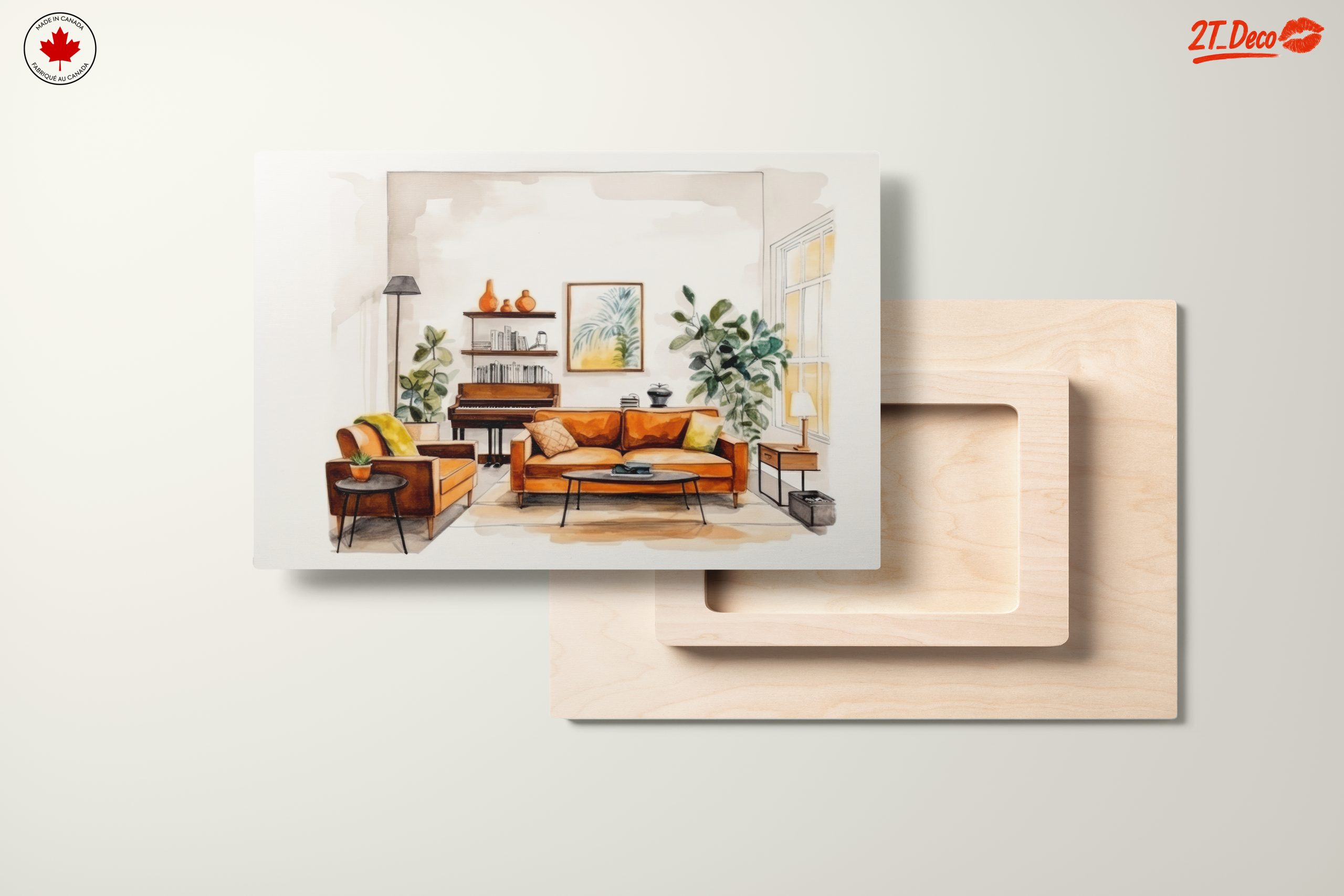 Warm and Inviting Living Room Art - Image 11