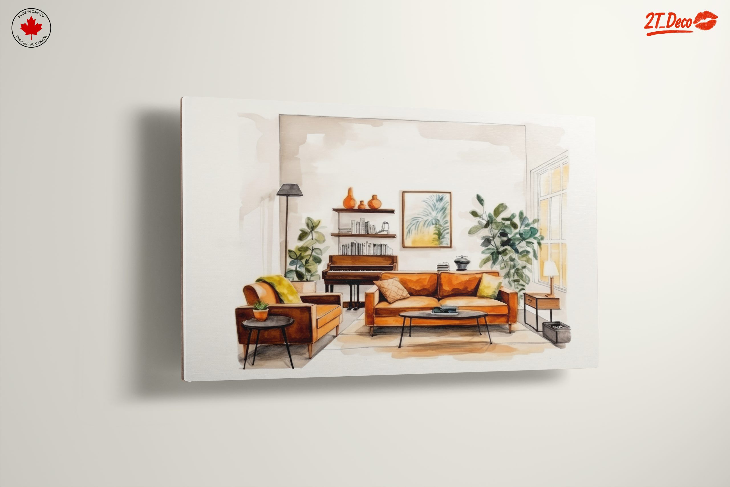 Warm and Inviting Living Room Art - Image 13