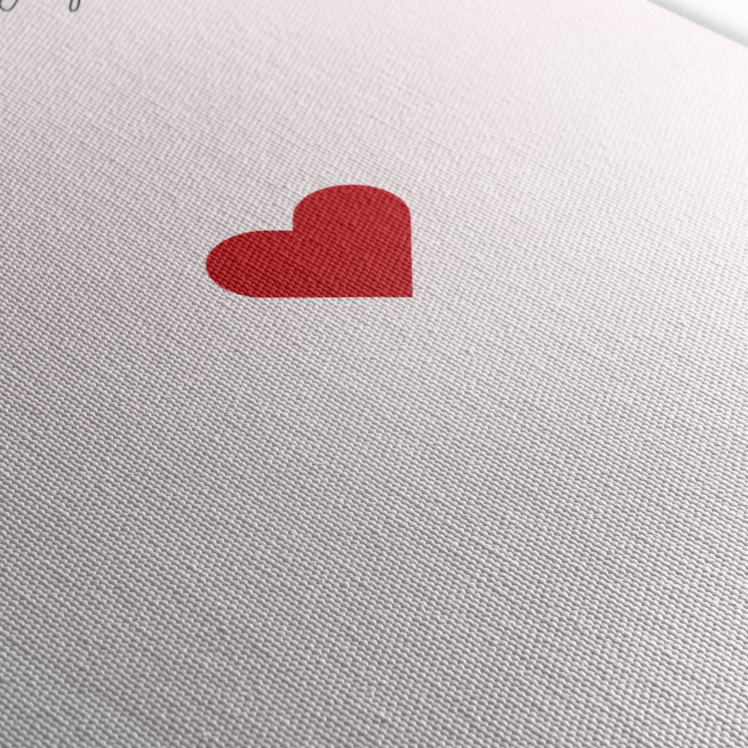 Stylized Playing Card with Heart Design - Image 5