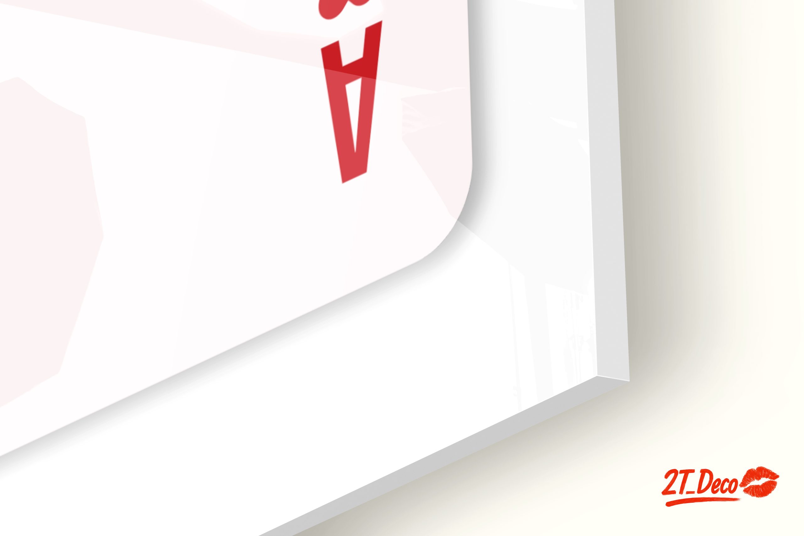 Stylized Playing Card with Heart Design - Image 9