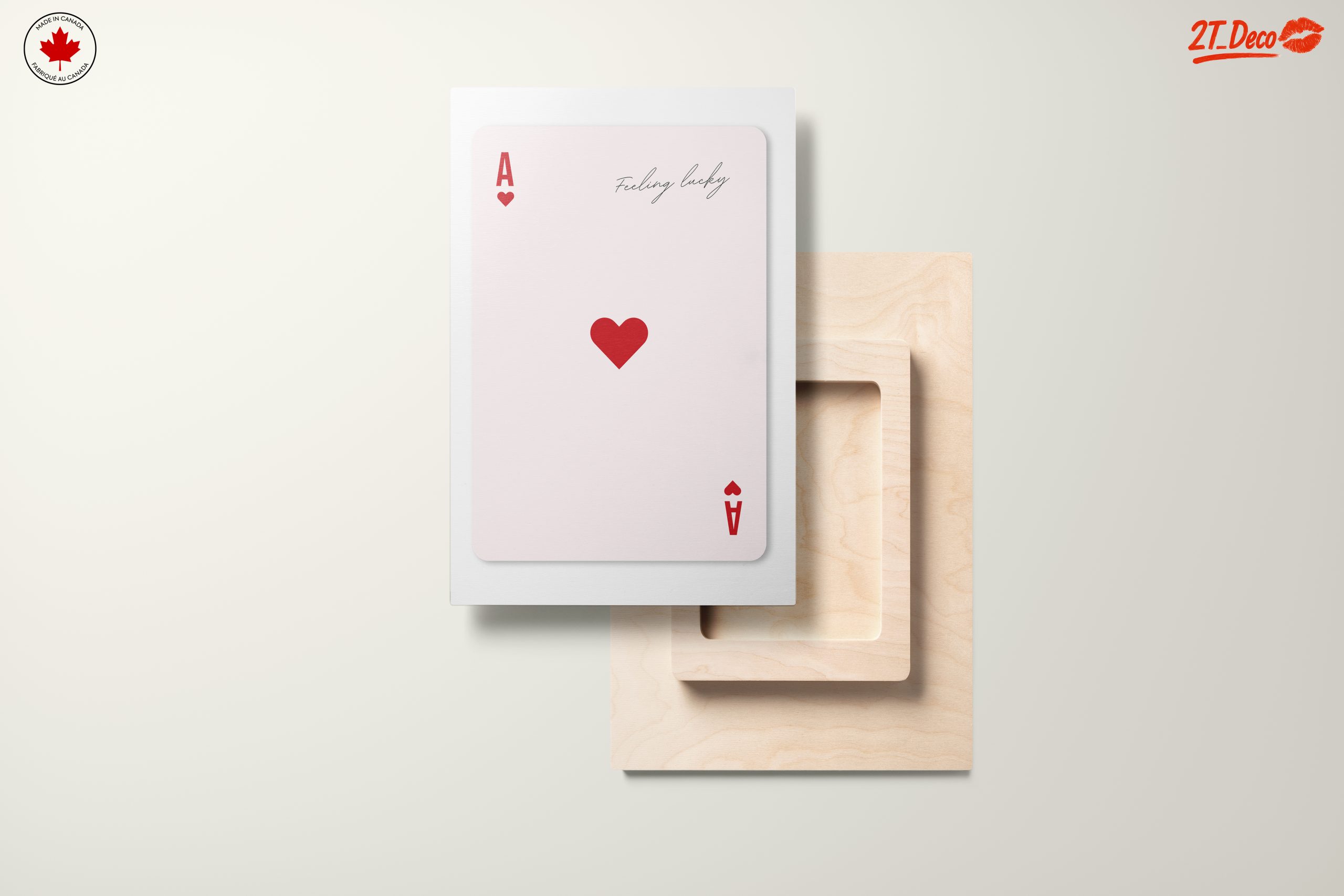 Stylized Playing Card with Heart Design - Image 11