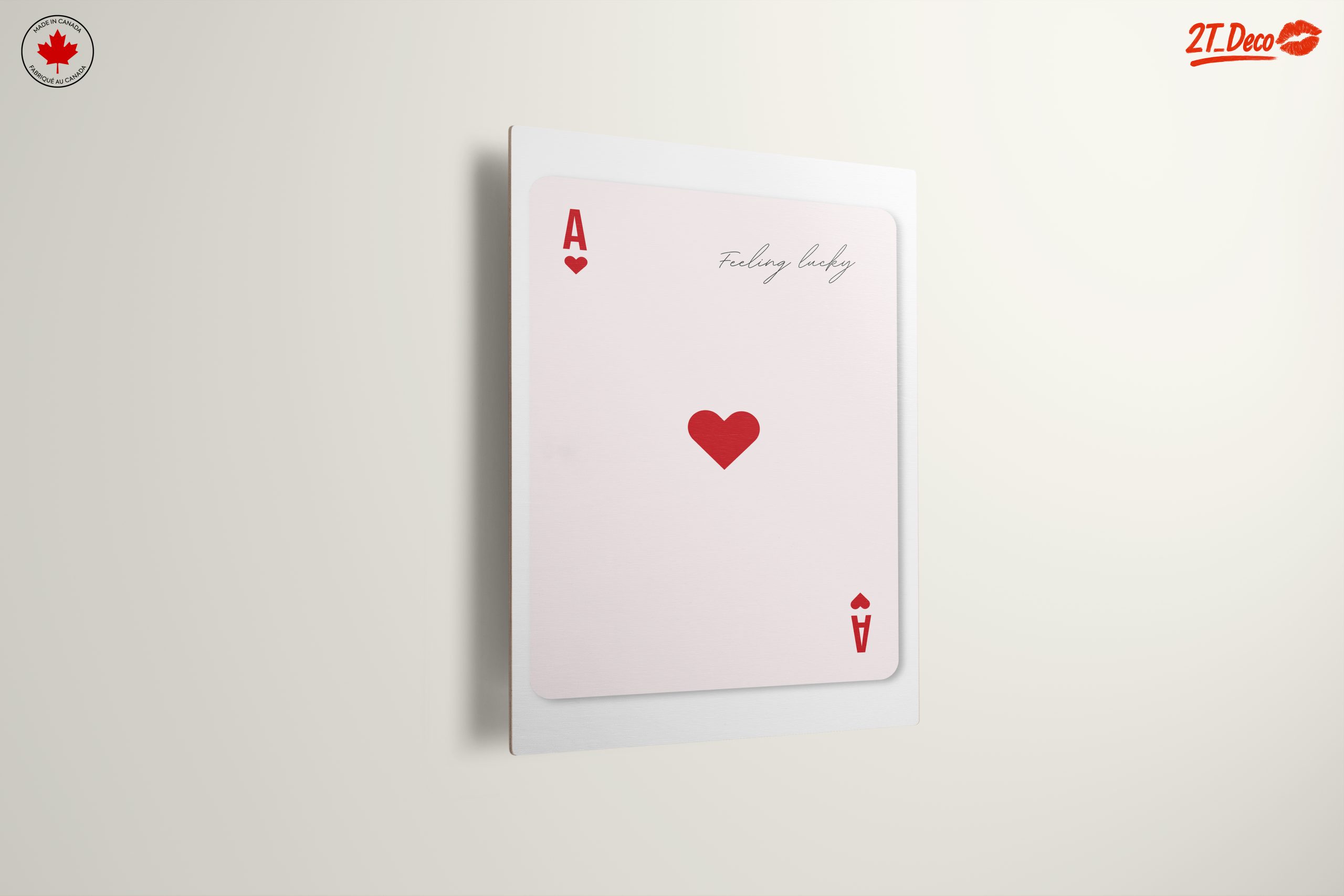 Stylized Playing Card with Heart Design - Image 13