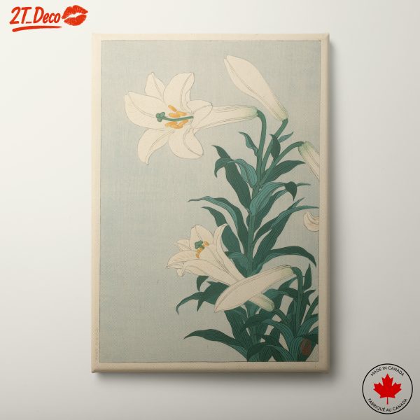 Stylized Lily Floral Art