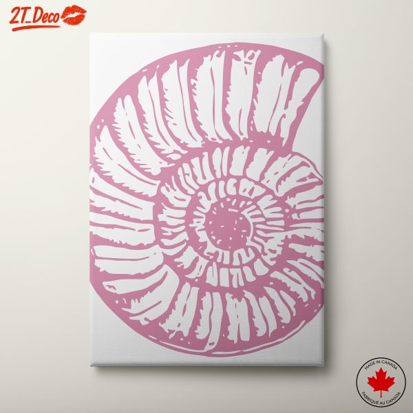 Stylized Botanical Shell Art
