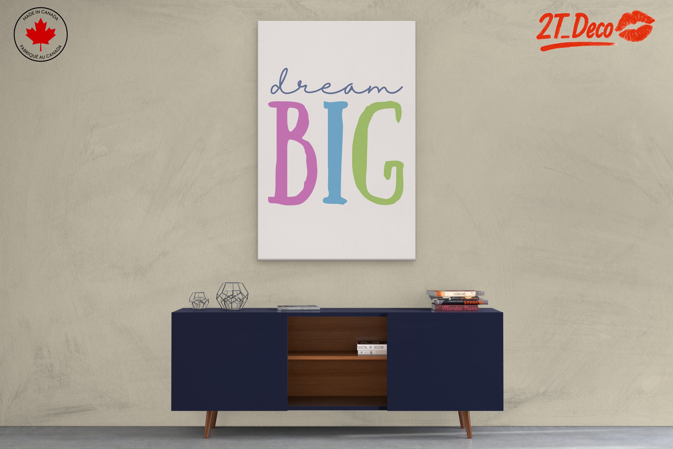 Dream Big Motivational Wall Art - Image 3