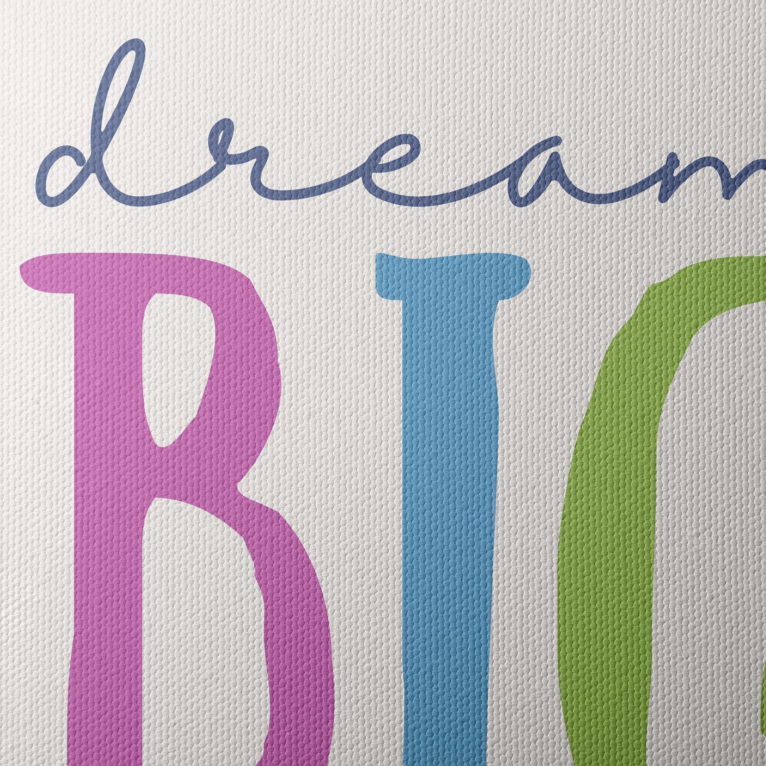 Dream Big Motivational Wall Art - Image 4
