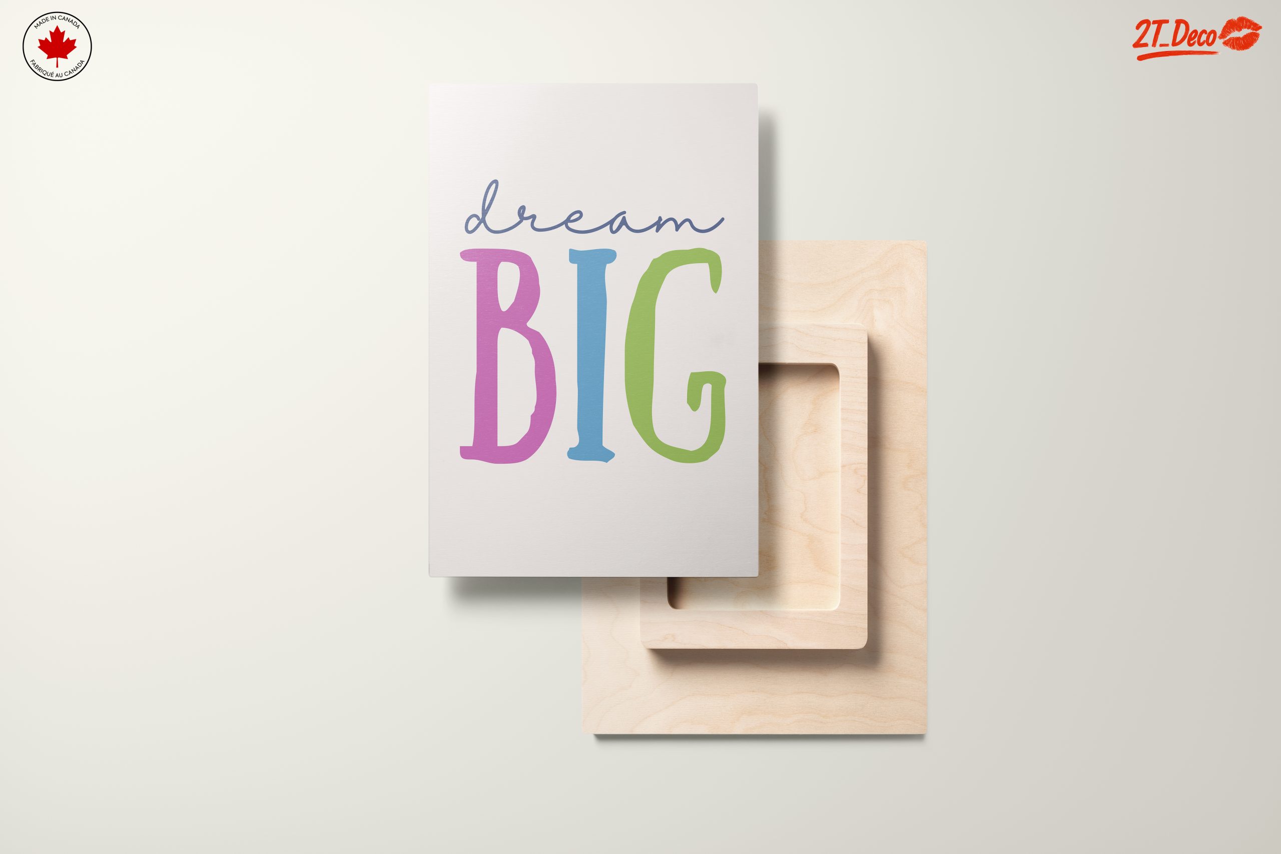 Dream Big Motivational Wall Art - Image 11