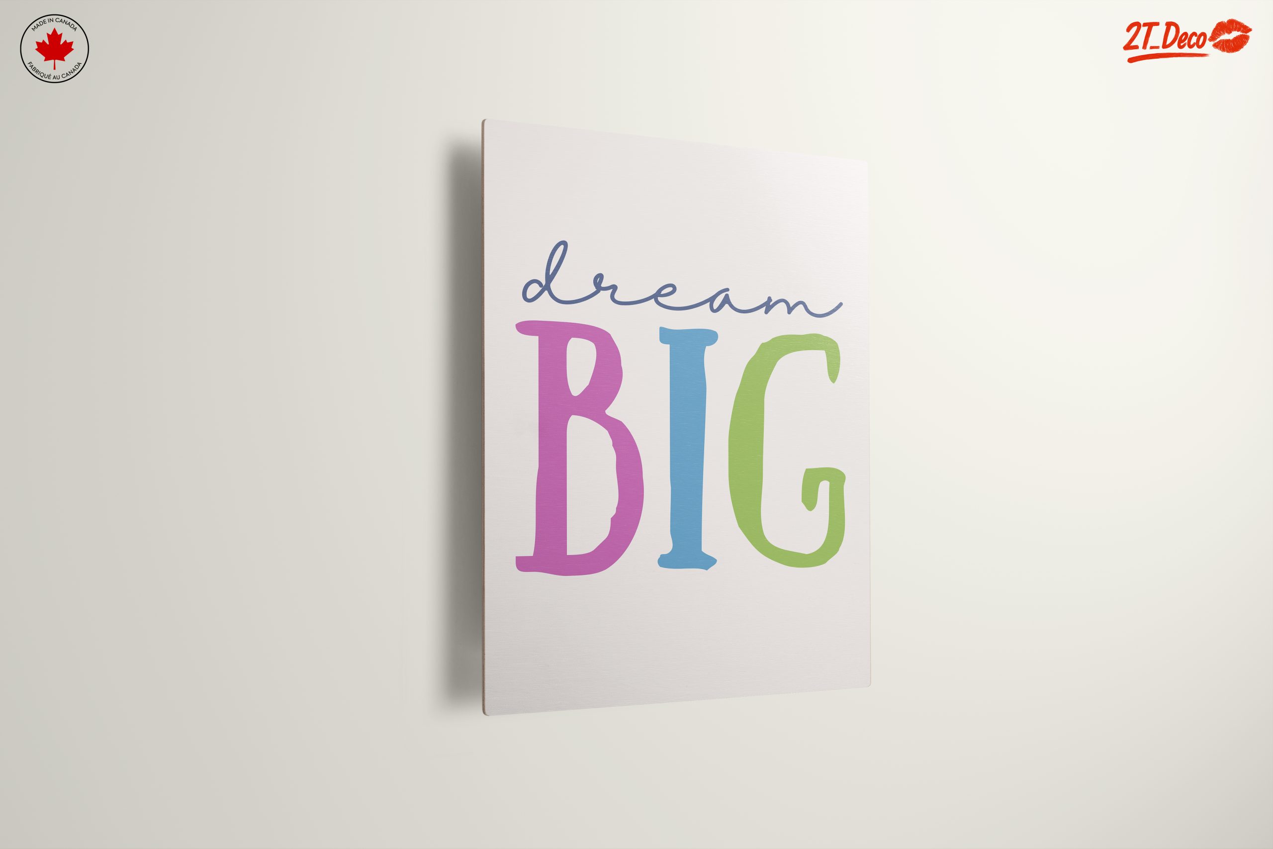 Dream Big Motivational Wall Art - Image 13