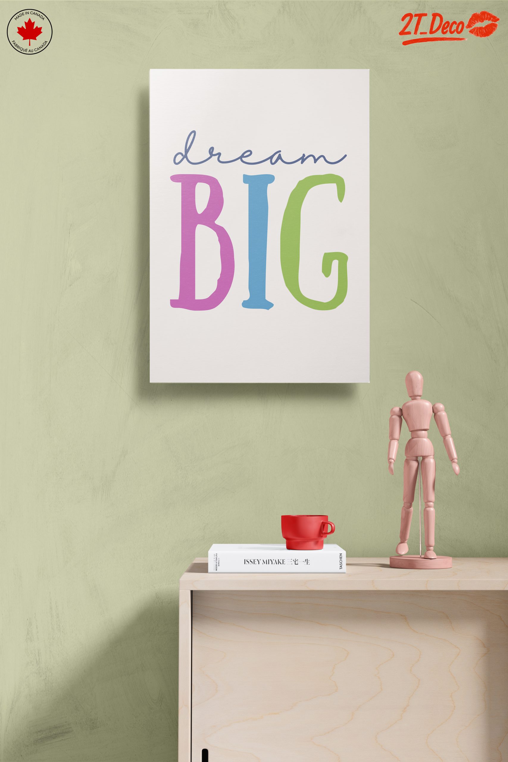 Dream Big Motivational Wall Art - Image 14
