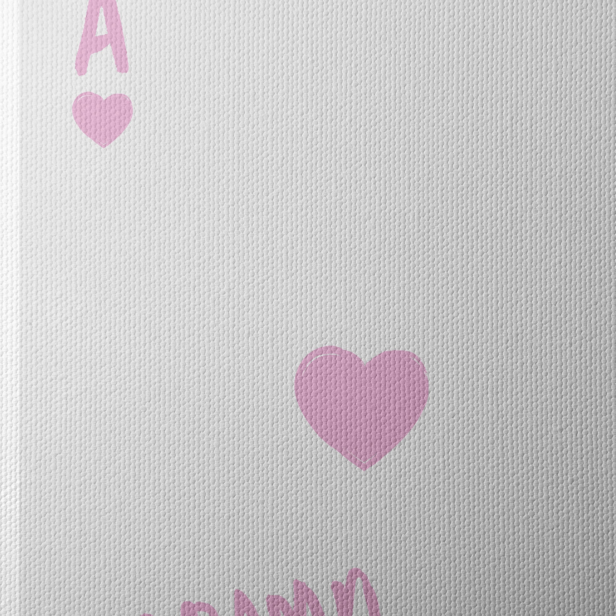 Inspirational Ace Card Artwork with Heart - Image 4