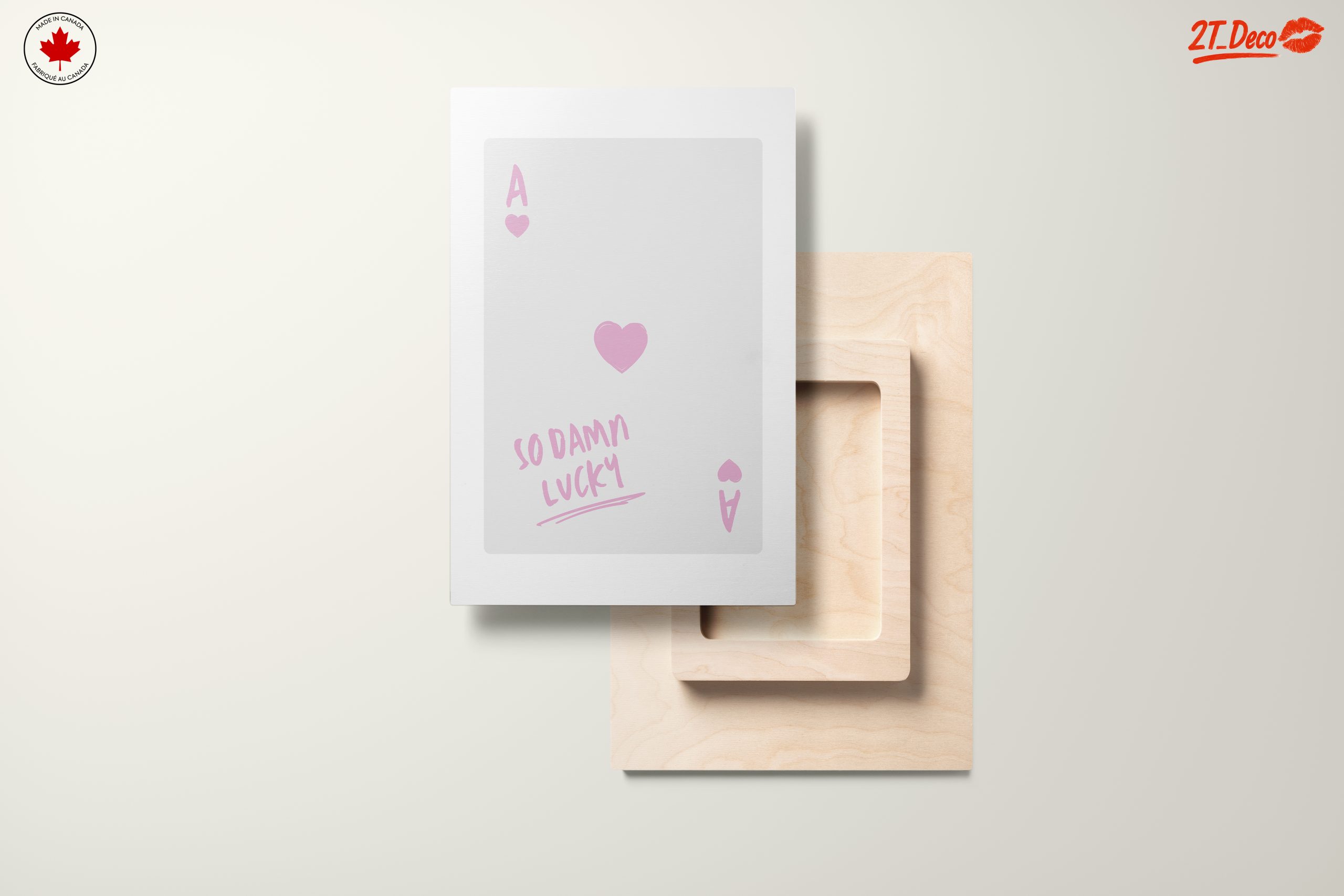 Inspirational Ace Card Artwork with Heart - Image 11